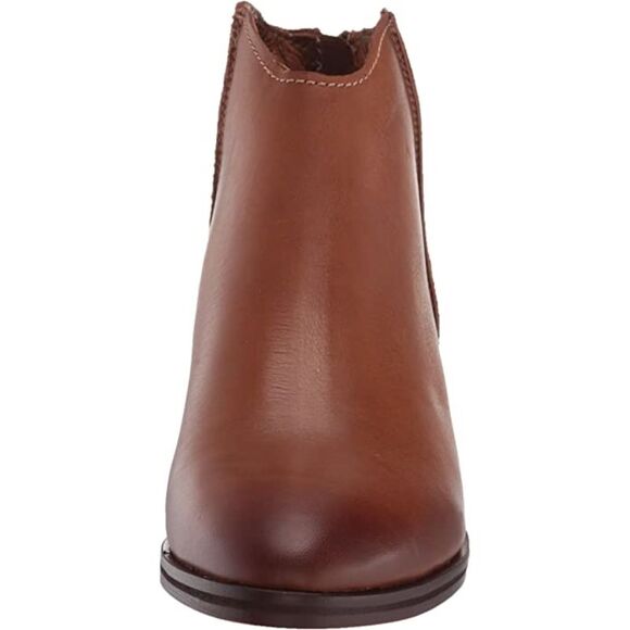 NWT ARTISAN BY ZIGI Womens Brown Georgie Almond Toe Leather Booties 8.5 M - Picture 3 of 5